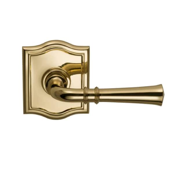 LVR Arched Rose Pass LVR 2-3/8" BS Full Lip Bright Brass 785