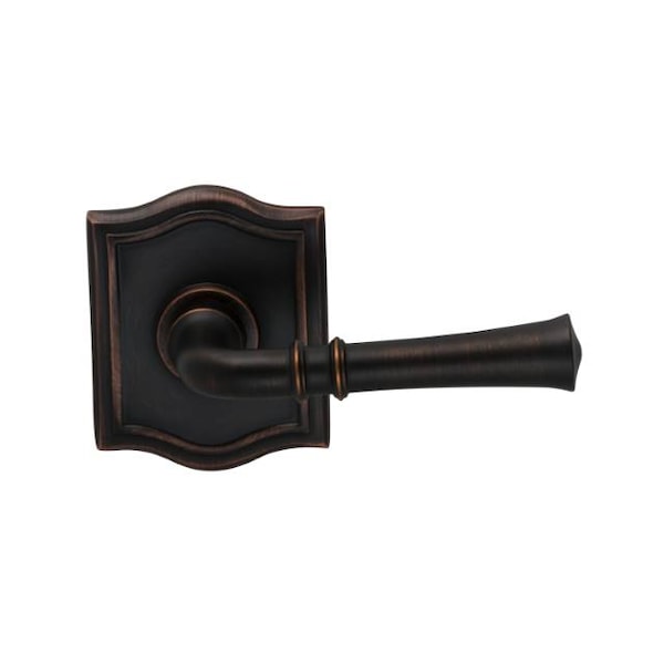Lever Arched Rose Pass Lever 2-3/8" BS T Strike Tuscan Bronze 785
