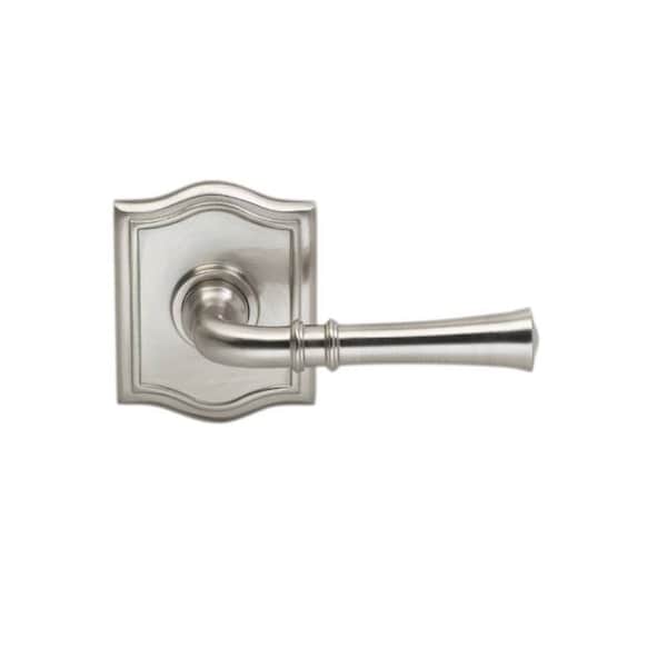 Lever Arched Rose Priv Lever 2-3/8" BS T Strike Satin Nickel 785