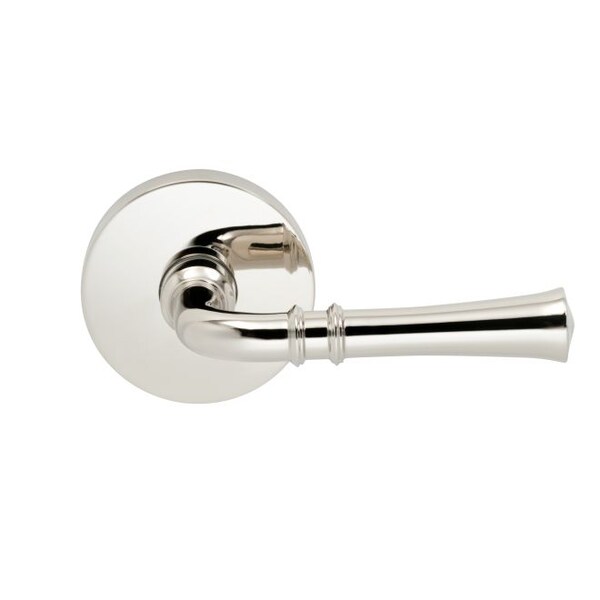 Lever Modern Rose Pass Lever 2-3/8" BS T Strike Bright Nickel 785