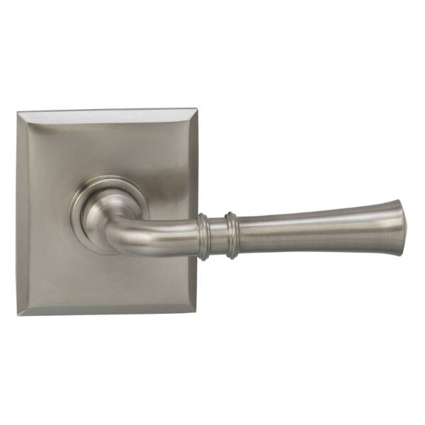 LVR Rectangular Rose Pass LVR 2-3/8" BS Full Lip Satin Nickel 785