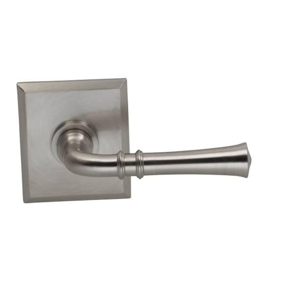 Lever Rectangular Rose Priv Lever 2-3/8" BS T Strike Satin Nickel 785