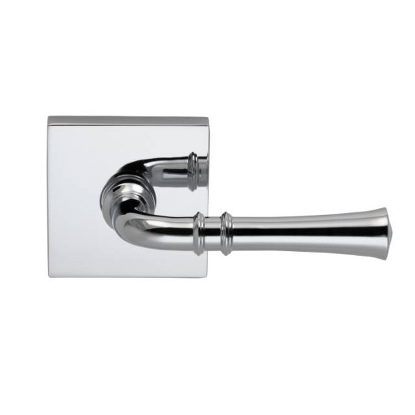 Lever Square Rose Priv Lever 2-3/8" BS T Strike Bright Chrome 785