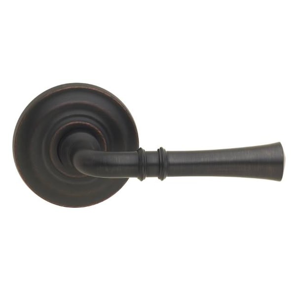 Lever Traditional Rose Pass Lever 2-3/4" BS T Strike Tuscan Bronze 785