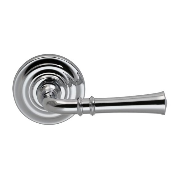 Lever Traditional Rose Priv Lever 2-3/8" BS T Strike Bright Chrome 785