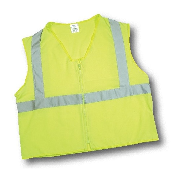 Cl2 Ansi Lime Solid Durable Fr Vest, 3Xl