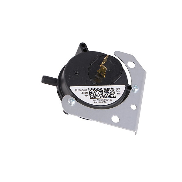 Pressure Switch, -.60"Wc Spst, Le80W52