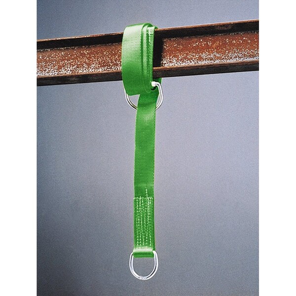 15-Ft. Length, 1 2-In. D-Ring And 1 3-In. D-Ring, Green 8183/15Ftgn