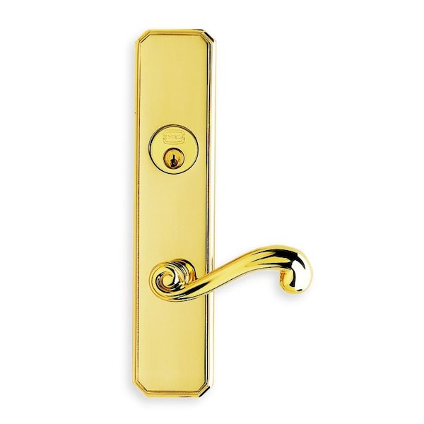 RH Storeroom 234BS Mortise Lock 55 Lever 11000 Plate Bright Brass