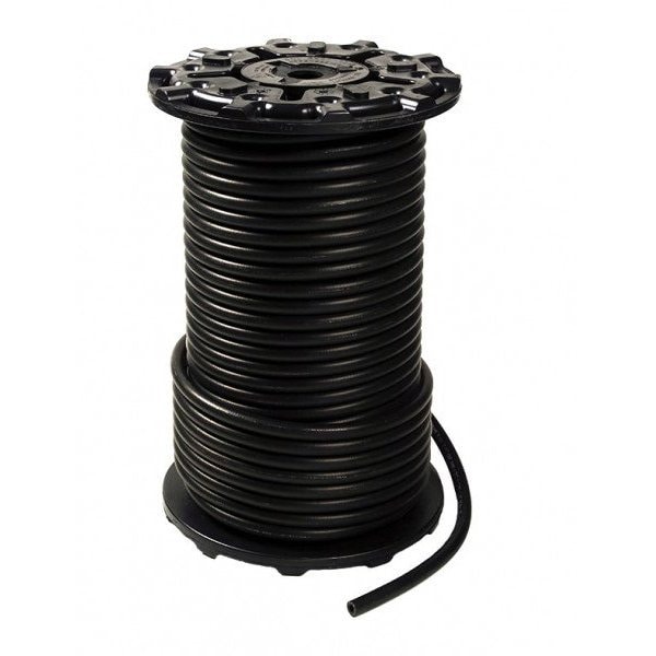 Rubber Air Hose 3/8", Black, 250 ft. Spool