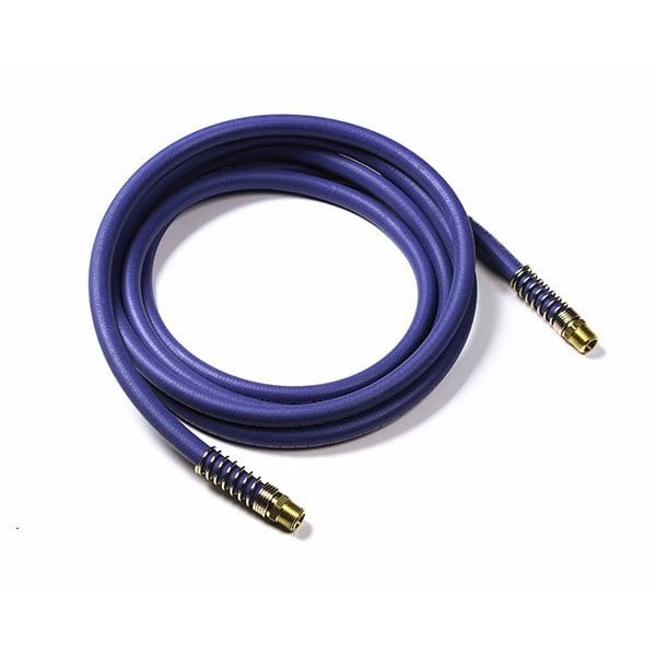Rubber Air Hose 15 ft., Springs, Blue