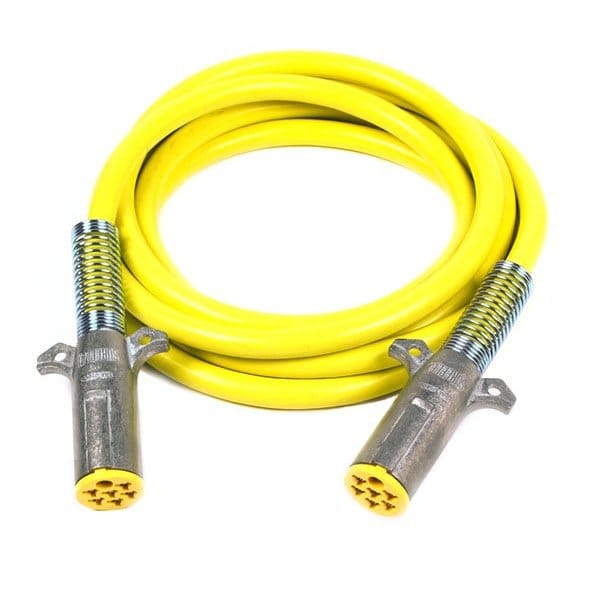 ISO Straight Cord 15 ft., 12" Lead, Yello