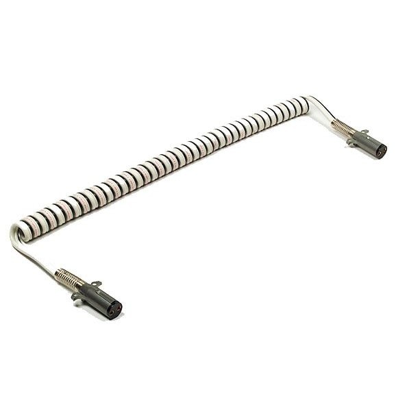 Liftgate Cable, Coild, Dual Pole, 15ft., W 1