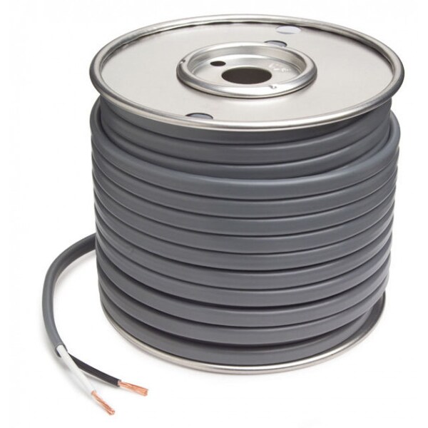 Wire, 2 Cond, PVC, 10 ga, Blue/White, 1000 ft