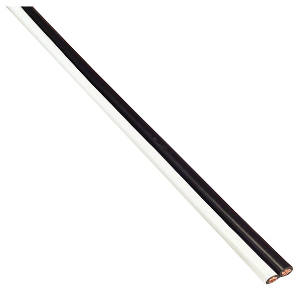 Cable, Bulk, 4 ga., 2 Cond, Blk/Wht, 100 ft.