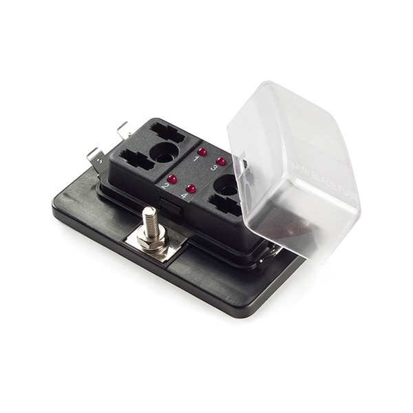 Led Fuse Panel, Min/Atm, 4 Slot and Cover