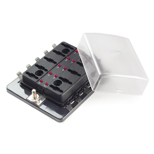 Led Fuse Panel, Ato/Atc, 10 Slot and Cover