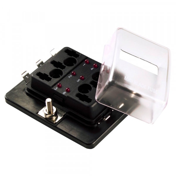 Led Fuse Panel, Ato/Atc, 6 Slot and Cover
