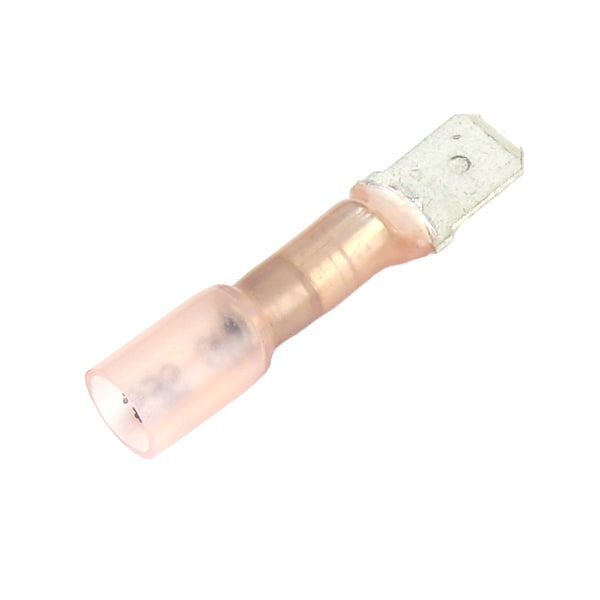 Crimp/Solder Q.D., 20-18 Ga, .250", PK25