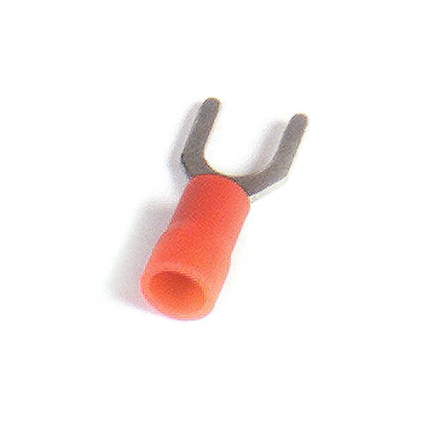 Fork Terminal, #8 to #10 Stud Size, 100 PK