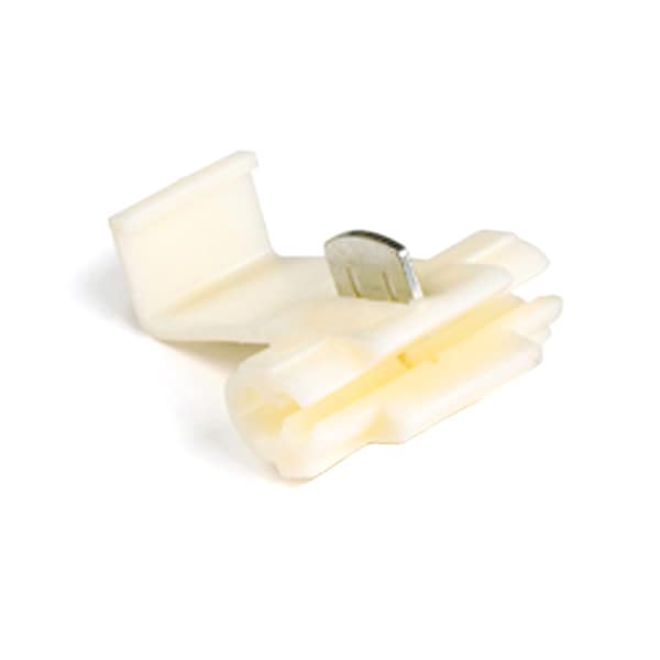 T-Tap, White, 18-14 Ga, PK1000