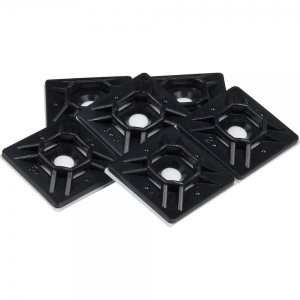 Adhesive Back Mount, No 8, 50lb., PK50