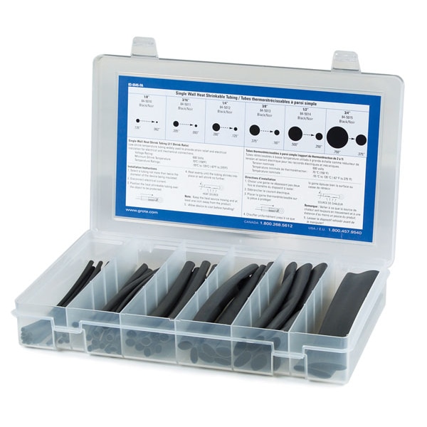 Shrink Tubing Kit, Single Wall, PK50
