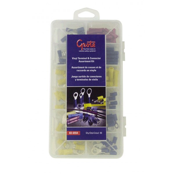 Pvc Terminal Assortment Kit, PK99