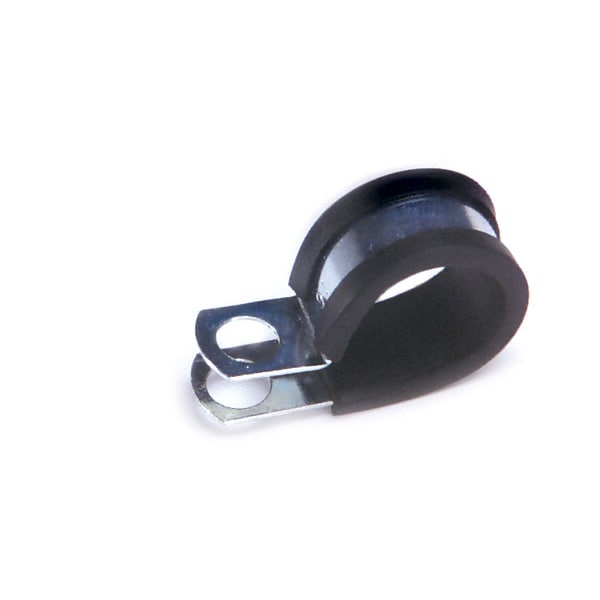 Rubber Insul. Clamp, 1/4", PK100