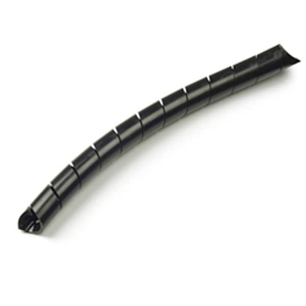 Spiral Wrap, Black, 3/4" 100 ft. Spool