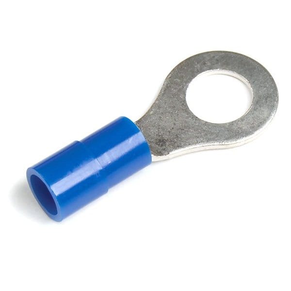 Ring Terminal, 5/16 in Stud Size, 600 V, 50 PK
