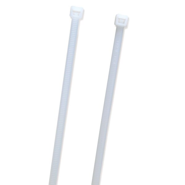Standard Tie, White, 14.6", 50lb., PK1000