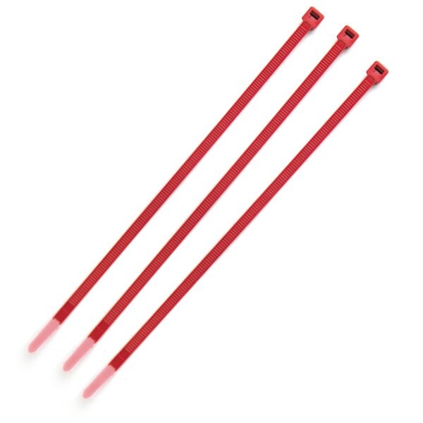 Standard Tie, Red, 8", 50lb., PK1000