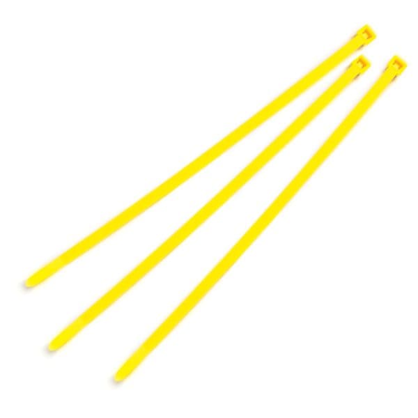 Standard Tie, Yellow, 8", 50lb., PK1000