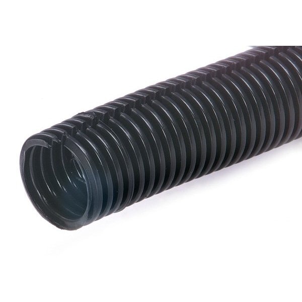Split Flex Tubing, Black, 1/4", 500 ft.