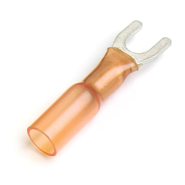 Heat Shrink Spade, 22-18 Ga, No 6, PK15