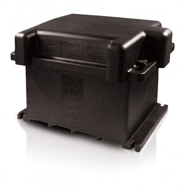 Battery Box, 6V Dual, Gc2, Black