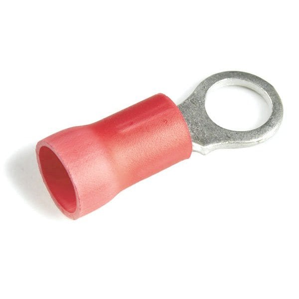 Ring Terminal, 5/16 in Stud Size, 600 V, 25 PK
