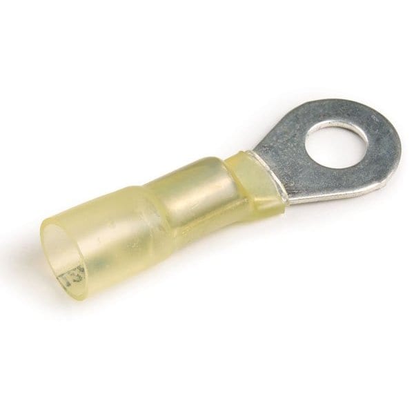 Ring Terminal, 5/16 in Stud Size, 600 V, 25 PK