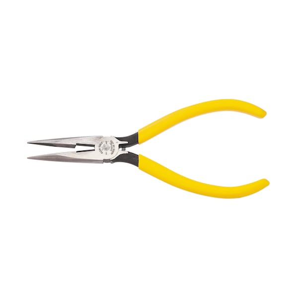 6 5/8 in D203 Needle Nose Plier, Side Cutter Plastic Dipped Handle