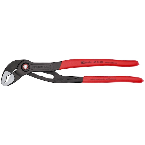 QuickSet Water Pump Pliers, 12" Cobra Qu