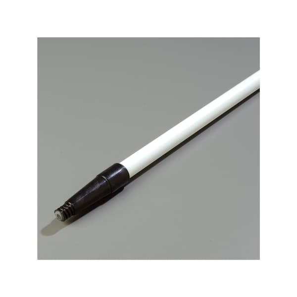 Fbrgl Tapered/Threaded Hndl, 60", Wht, PK12