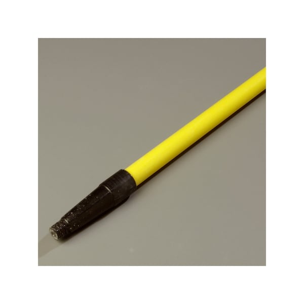 Fbrgl Tapered/Threaded Hndl, 60", Ylw, PK12