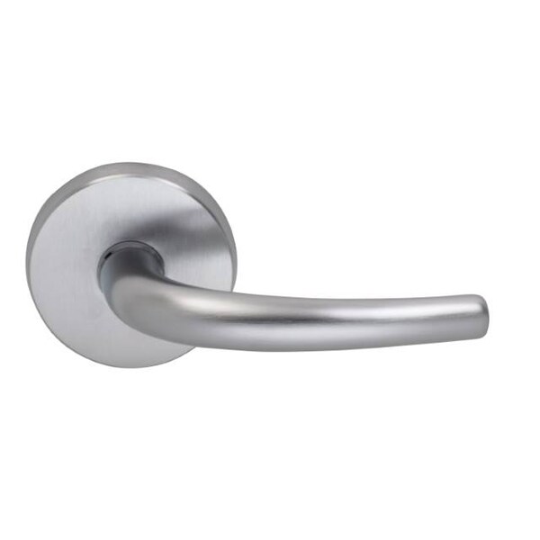 Lever Privacy 2-3/4" Backset, T Strike, 1-3/8" Doors Satin Chrome 892