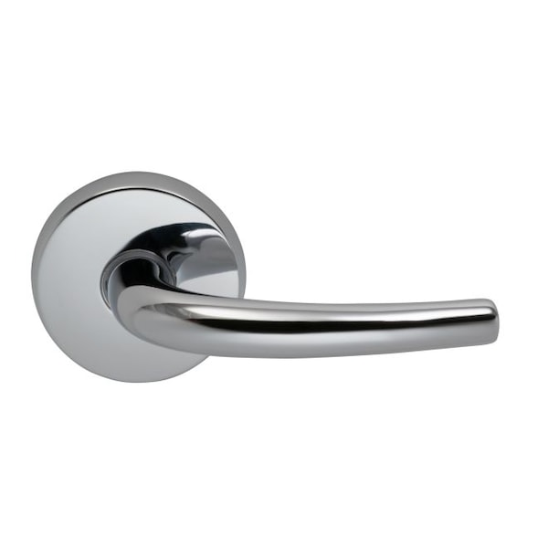 Lever Privacy 2-3/8" Backset, T Strike, 1-3/4" Doors Bright Chrome 892
