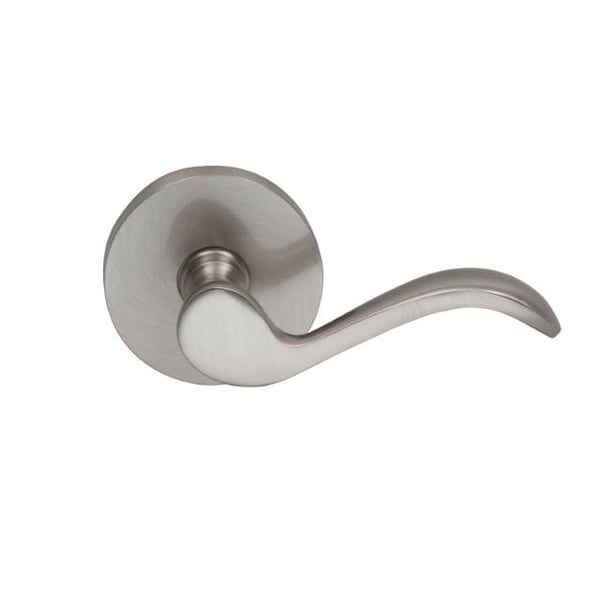 Lever Modern Rose Priv Lever 2-3/4" BS T Strike Satin Nickel 895