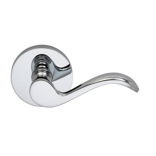 Lever Modern Rose Pass Lever 2-3/8" BS T Strike Bright Chrome 895