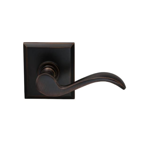 Lever Rectangular Rose Priv Lever 2-3/4" BS T Strike Tuscan Bronze 895