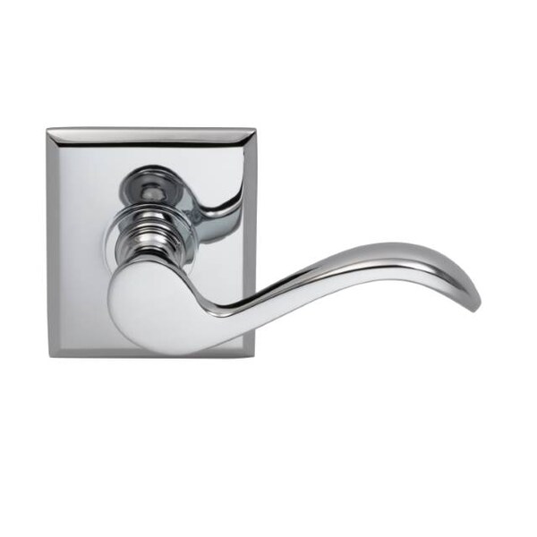 Lever Rectangular Rose Priv Lever 2-3/8" BS T Strike Bright Chrome 895