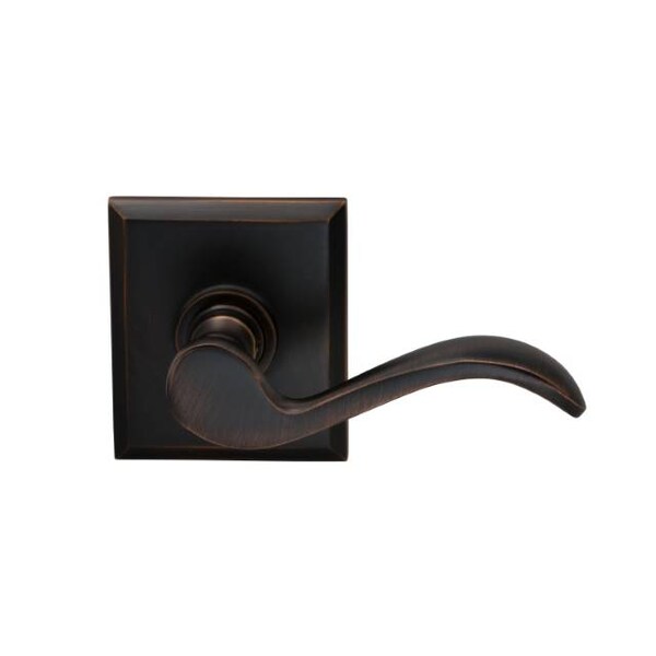 Lever Rectangular Rose Single Dummy Left Hand Lever Tuscan Bronze 895
